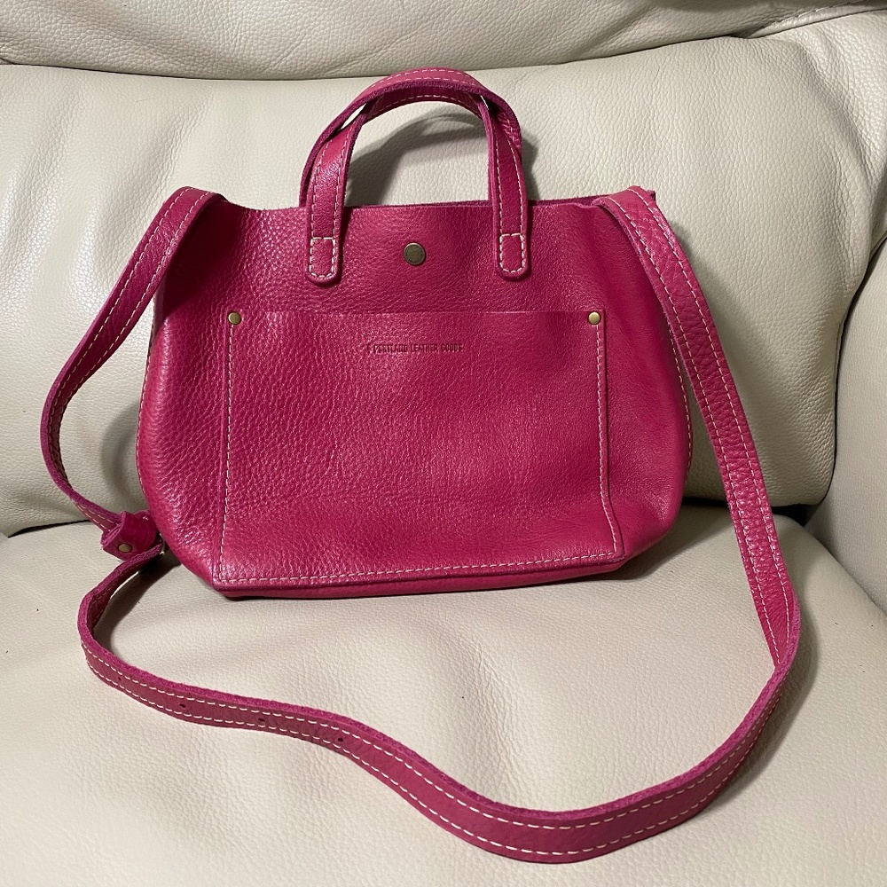Portland Leather Goods Mini Crossbody  Bag